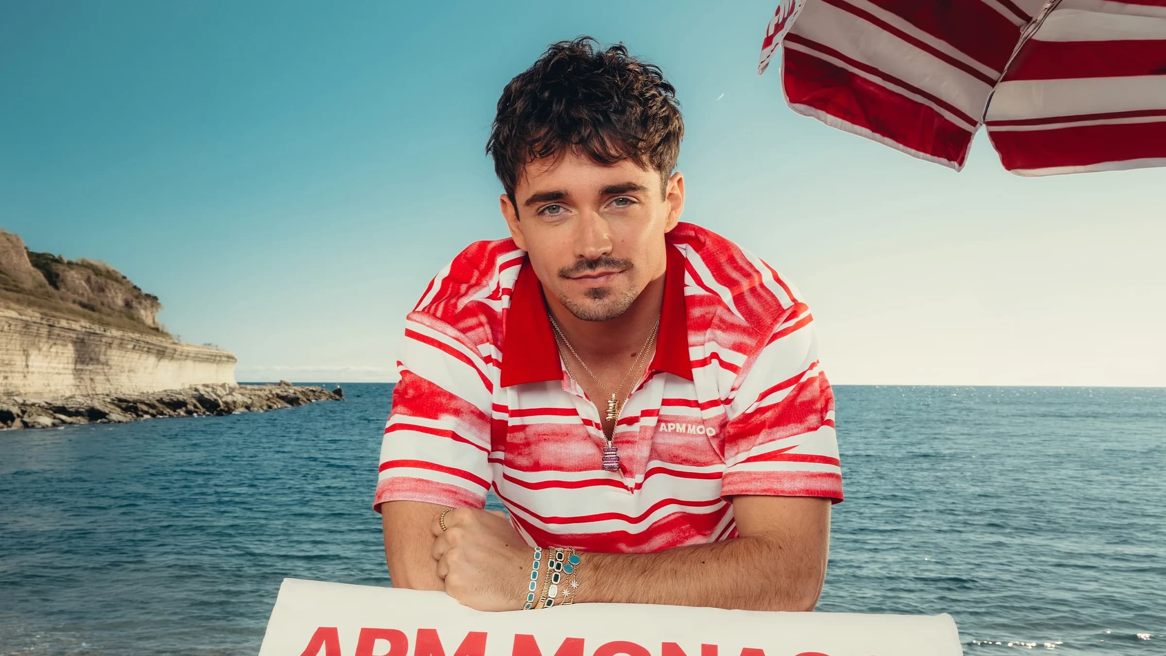 Charles Leclerc in APM Monaco for the Méditerranée campaign