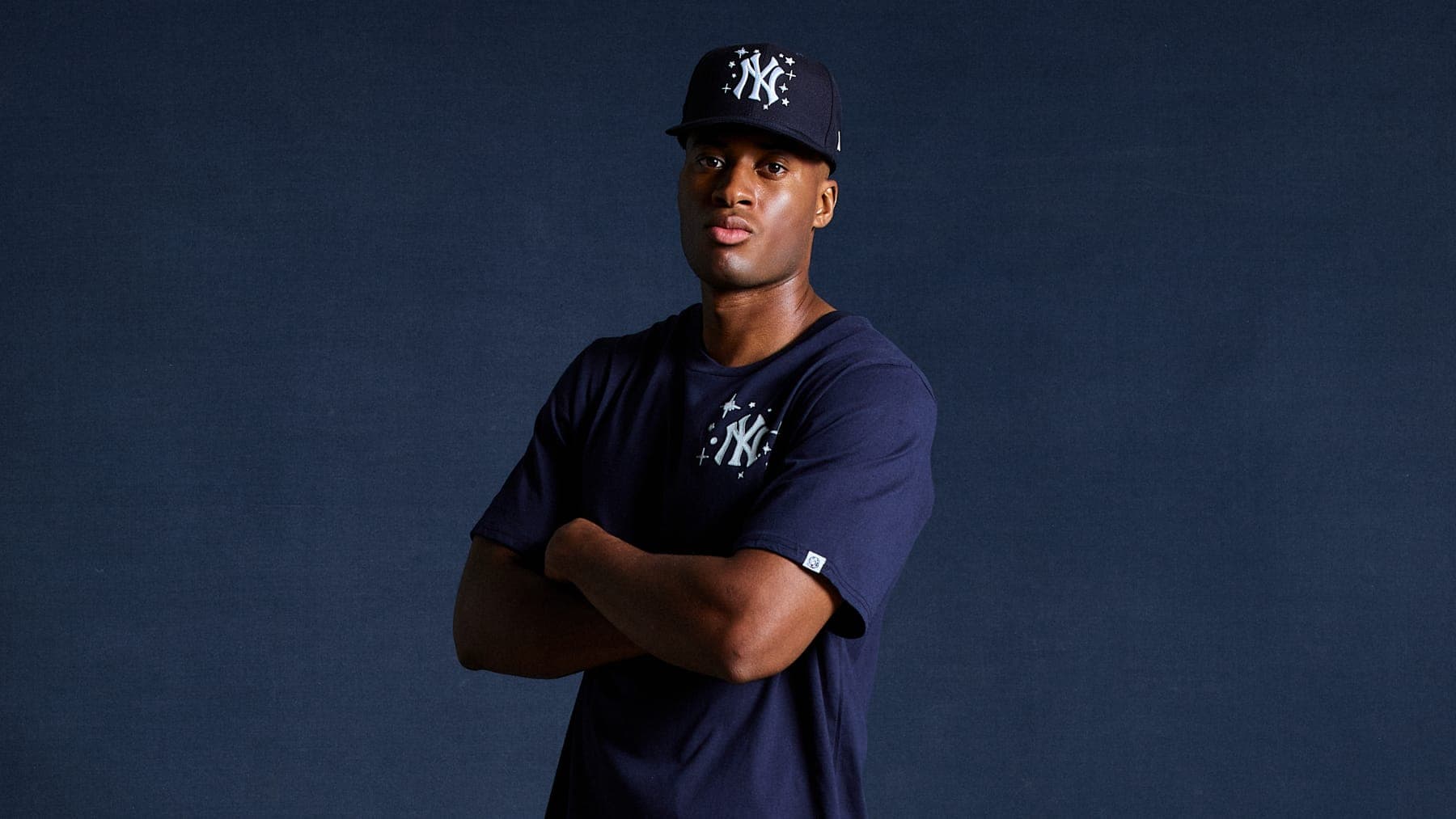 The Billionaire Boys Club x New York Yankees collaboration, cap and tee