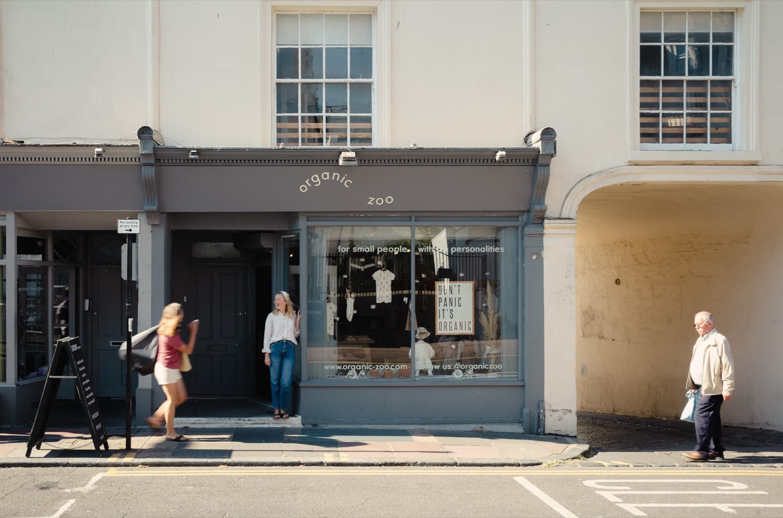 The Organic Zoo shop front in Brighton